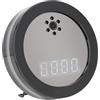 VBESTLIFE Orologio Telecamera di Sicurezza, Orologio con Telecamera Spia Nascosta 1080P FHD Telecamere di Sicurezza per Interni Orologio con Visione Notturna e Citofono Bidirezionale per