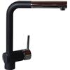 VAF rubinetto 8899 Nero granito rubinetto a bassa pressione miscelatore monocomando - miscelatore per lavello