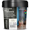 JOVIRA PINTURAS Pittura di copertura opaco. Pittura per interni ed esterni con eccellente potere coprente. (4 Litri, Bianco Cotone)