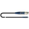 Quiklok Cavo Quiklok RKSA/132-2 XLR Femmina/RCA Maschio Blu/Nero