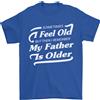 Gildan T-Shirt Da Uomo Per Il Compleanno Del 30°, 40° E 50° Di Mio Padre 100% Cotone