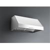 Falmec Cappa a Parete 90 cm Acciaio inox finitura Scotch Brite Pulsantiera elettronica Illuminazione Led Filtri baffle professional FALMEC Zeus Pro - CZUN90.E0P2#ZZZI410F