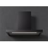Falmec Plane Plus NRS 90 Nero Cappa a Parete 90 cm Acciaio verniciato nero Tecnologia NRS Silenziosa Luce led dimmerabile e dinamica - CPLN90.E24P2#EUN490F
