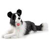 Trudi Border Collie Scott Cane peluche gioco, regalo Natale e compleanno | 22x33x55cm taglia XL | Classici cani peluche | modello TUDN9000