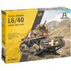 Italeri 96553 Carro Armato L6/40 Italian Light Tank, scala 1:35, Plastic Model Kit/Modello in plastica da montare