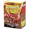 Dragon Shield ART11037 Matte Standard Size Sleeves 100pk-Ruby, Multicoloured