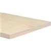 ITALFROM Mensola Squadrata Acero Finitura Real Wood Varie Misure (18x1000x400mm)