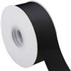 GCS Nastro grosgrain 20 mm x 10 meters disponibile in molti colori Gcs Londra, Black, 20 mm