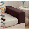 Generic Fodere per braccioli di Divano Altamente Elastiche e Lavabili, Protezione Universale Antipolvere e antisporco, Adatte a Diversi Tipi di braccioli, Confezione da 2 Pezzi(Brown,L)