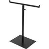 TOKIDNY Acciaio Inox Espositore T Nero per Borse, Regolabile | Portaborse Espositore da Parete, per Cinture e Collezione, Leggero, Stabile, Non Facile da Rompere