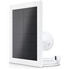 Arlo Essential 2 Pannello Solare Per Telecamera WiFi Esterno, Bianco, Compatibile Con Telecamera Arlo Essential HD +2K +XL, Pannello Solare Con Cavo Di Ricarica, Accessorio Certificato, VMA6600-10000S