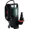 metabo Pompa sommergibile per acqua sporca SP 180-35 SI - 600 W, 18.000 l/h, altezza di mandata, fino a 35 mm, interruttore galleggiante regolabile in altezza, collegamento rapido, robusto