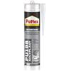 Pattex PU 198, Silicone sigillante verniciabile ad alta elasticità, Sigillante poliuretanico grigio per carrozzeria auto e barche, Colla poliuretanica ad asciugatura rapida, 1 cartuccia da 310 ml