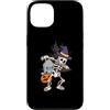Funny Halloween Shirts Women Kids Men Sc Custodia per iPhone 13 Halloween Ragazzi Uomini Dabbing Scheletro Skull Rib Cage Dab Dance