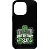 Kids Football Soccer Birthday Boy Appare Custodia per iPhone 13 Pro Rete da calcio per 9° compleanno, per bambino di 9 anni