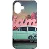 Fei Long Design Hubc Custodia per iPhone 16 Felice Vintage Miami Amante