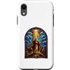 Holy Art Custodia per iPhone XR Mosè Mar Rosso Scena Biblica Mosaico Gotico Arte Sacra Fede