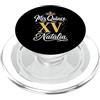 Mis Quince Natalia Tees Mis Quince Natalia 15 Quinceanera Messicano Compleanno XV Festa PopSockets PopGrip per MagSafe