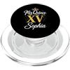 Mis Quince Sophia Tees Mis Quince Sophia 15 Quinceanera Messicano Compleanno XV Festa PopSockets PopGrip per MagSafe