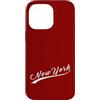I love New York Lovers Big Apple Gifts & Custodia per iPhone 14 Pro Max Design sportivo con lettere NYC (New York City)