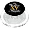 Mis Quince Alejandra Tees Mis Quince Alejandra 15 Quinceanera Messicano Compleanno XV Alex PopSockets PopGrip per MagSafe