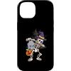 Funny Halloween Shirts Women Kids Men Sc Custodia per iPhone 14 Halloween Ragazzi Uomini Dabbing Scheletro Skull Rib Cage Dab Dance