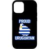 Uruguayan Heritage Apparel & Gifts Custodia per iPhone 12/12 Pro Bandiera dell'Uruguay Patriottica Uomini Donne Bambini Orgoglioso Uruguaiano