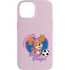 Paw Patrol Custodia per iPhone 14 Ufficiale Paw Patrol Skye Soccer The Big Game Team Player