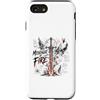 Christian Angelic Sword Spiritual Warfar Custodia per iPhone SE (2020) / 7/8 Messaggero Di Fuoco Fiammeggiante Angelo Spada Cristiana