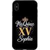 Mis Quince Sophia Tees Custodia per iPhone XS Max Mis Quince Sophia 15 Quinceanera Messicano Compleanno XV Festa