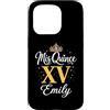 Mis Quince Emily Tees Custodia per iPhone 15 Pro Mis Quince Emily 15 Quinceanera Messicano Compleanno XV Festa