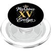 Mis Quince Evelyn Tees Mis Quince Evelyn 15 Quinceanera Messicano Compleanno XV Festa PopSockets PopGrip per MagSafe