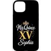 Mis Quince Sophia Tees Custodia per iPhone 15 Plus Mis Quince Sophia 15 Quinceanera Messicano Compleanno XV Festa