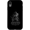 Ancient Greek Mythology Artemis Lunar Hu Custodia per iPhone XR Artemide Dea Del Mito Guerriero Luna Caccia