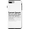 Tech Humour Inc. Custodia per iPhone 7 Plus/8 Plus Lorem Ipsum | Frasi latine, Progettazione grafica, Copywriting