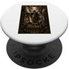 Holy Art San Michele Arcangelo Ornato gotico devozionale arte fede PopSockets PopGrip Adesivo