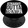 Straight Outta Words Dritto da Trenton PopSockets PopGrip Adesivo
