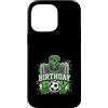 Kids Football Soccer Birthday Boy Appare Custodia per iPhone 14 Pro Max Rete da calcio per 6° compleanno, 6 anni, tema calcio