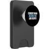 Chronic Pain Relief Support Cuscino riscaldante dell'umore e guerriero fibromialgia del silenzio PopSockets PopWallet per MagSafe