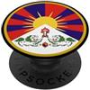 FREEDOM FOR TIBET Libero Tibet Bandiera Tibetana Emblema Roundel Restore Dalai Lama PopSockets PopGrip Adesivo