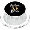 Mis Quince Olivia Tees Mis Quince Olivia 15 Quinceanera Messicano Compleanno XV Festa PopSockets PopGrip per MagSafe