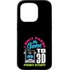 Funny 3D Printing & 3D Printer Maker Spa Custodia per iPhone 15 Pro Ho solo pausa il mio gioco per stampare roba 3D Gamer
