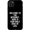 Culture Sarcastic Humor Witty Custodia per iPhone 11 Pro Max Benvenuti su Internet Sarcastico Uomini Donne