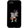 Funny Halloween Shirts Women Kids Men Sc Custodia per iPhone SE (2020) / 7/8 Halloween Ragazzi Uomini Dabbing Scheletro Skull Rib Cage Dab Dance