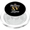 Mis Quince Luna Tees Mis Quince Luna 15 Quinceanera Messicano Compleanno XV Festa PopSockets PopGrip per MagSafe