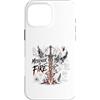 Christian Angelic Sword Spiritual Warfar Custodia per iPhone 16 Pro Max Messaggero Di Fuoco Fiammeggiante Angelo Spada Cristiana