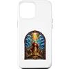 Holy Art Custodia per iPhone 12 Pro Max Mosè Mar Rosso Scena Biblica Mosaico Gotico Arte Sacra Fede