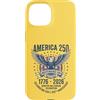 Patriotic July 4th Semiquincentennial Ce Custodia per iPhone 15 Anniversario americano USA 1776-2026 Quarter Millennium 250