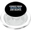 Chronic Pain Relief Support Cuscino riscaldante dell'umore e guerriero fibromialgia del silenzio PopSockets PopGrip per MagSafe