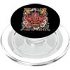 Hannya Oni Mask Aesthetic By TW Giapponese Devil Demon Hannya Oni Maschera Cherry Blossom Yokai PopSockets PopGrip per MagSafe